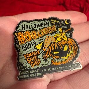 Halloween Boo-lesque Show Enamel Pin